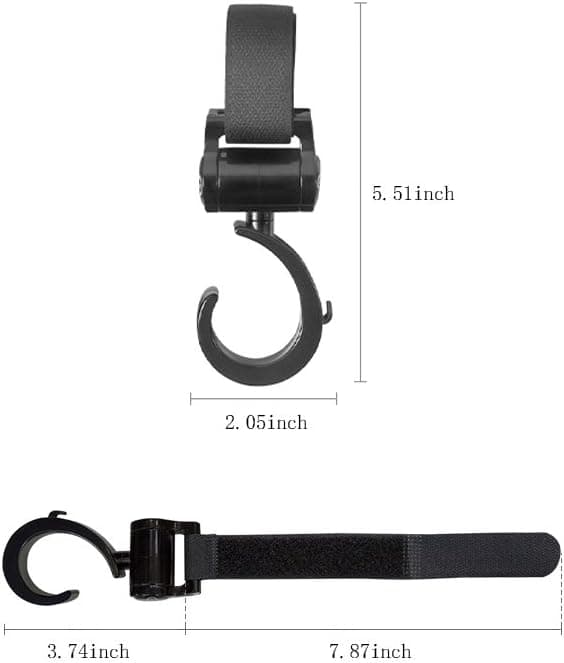 (2 kpl) Rattailat, Rattailat Kassien Ripustuskoukut Rattaille