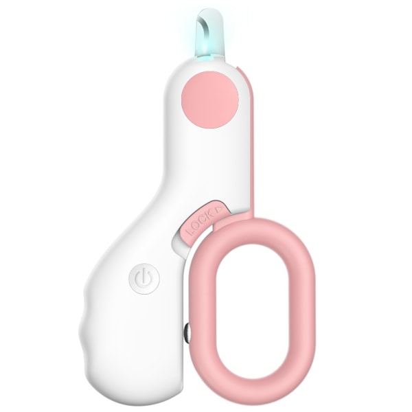 Smådyrklo-klippere med LED-lys for å unngå overdreven kutting og skarpe kniver - Profesjonell klo-trimmer