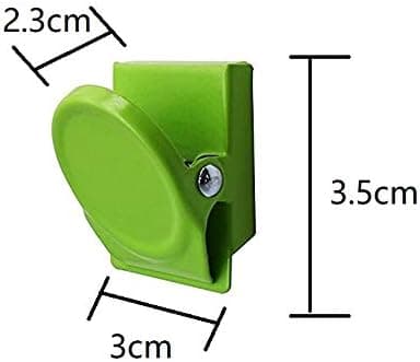 16 Farvede Multifarvede Magnetiske Klips, Magnetisk Køleskab Wh DXGHC