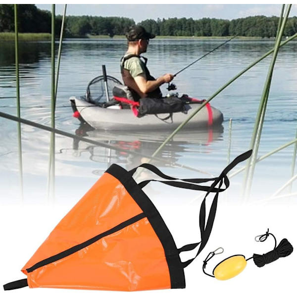 Bådanker 60cm Kajak Kano Driftanker Flydebuoy Slæb