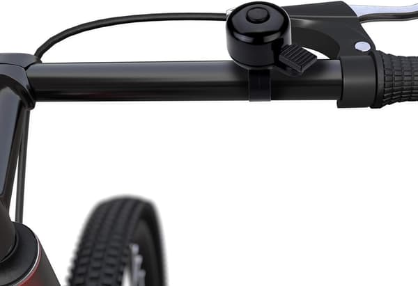 Cykelklocka i Aluminium (Svart)