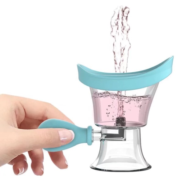 Squeeze Eye Cup Silikon Øyespyler Transparent Øye Irrigator DXGHC