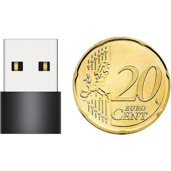 USB-C til USB-adapter (2-pakning), USB-C hunn til USB hann-adapter