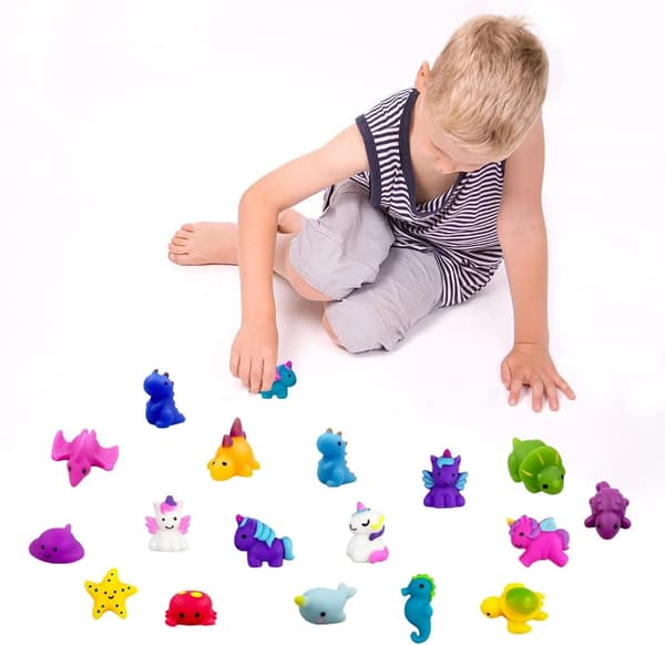 36-pack Mochi Leksaker Kawaii Djur Samling Stressavlastande Leksak