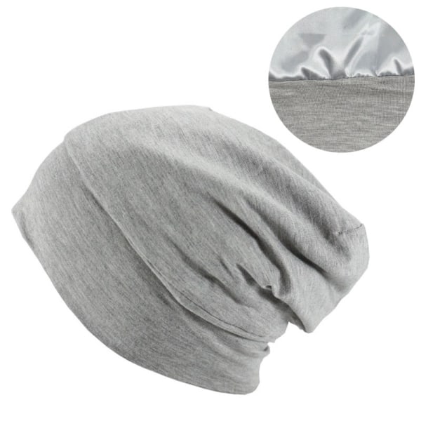 Vändbar Beanie i Ensamma Färger, Mjuk Beanie, Lätt och Mjuk