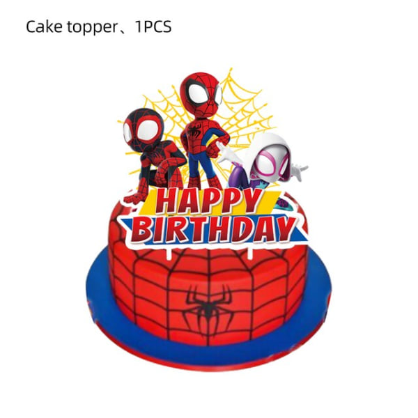 Spidey ja Hämmästyttävät Ystävät Juhlatarvikkeet Paperi Pl