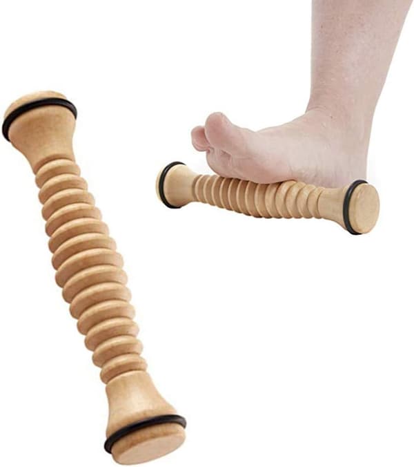 Fotmassagevals Trä Fotsulavals Multifunktionell Kropp