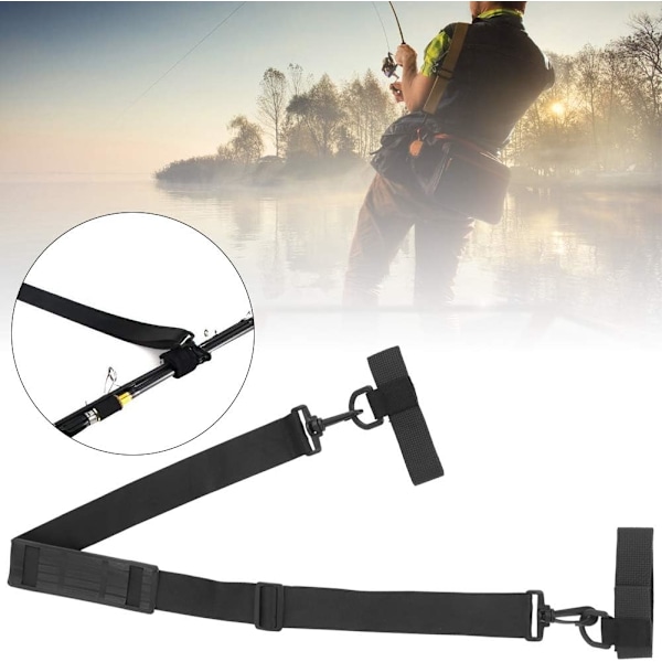 Justerbare Fiske Stang Holder Stropper Multifunksjonell Fiske