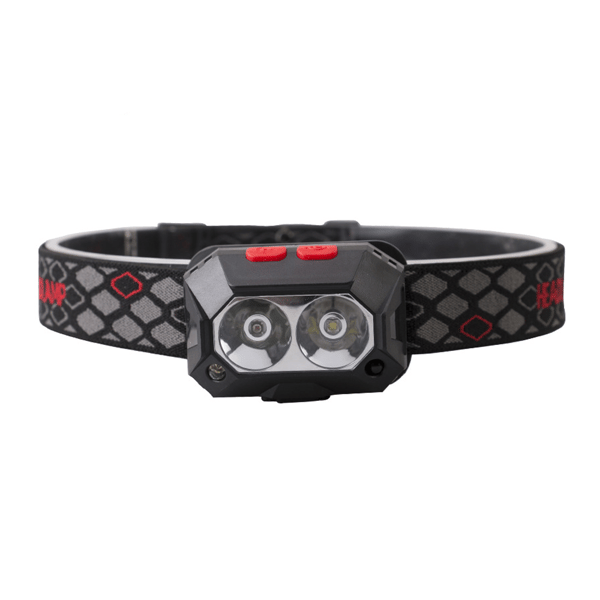 Kraftfulg Pandelamp USB Genopladelig 6 Tilstande Camping Pandelamp 1000