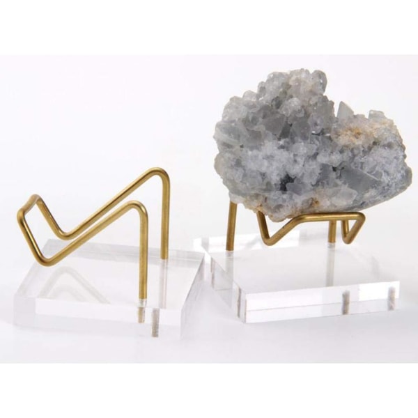 4x Akryl Display Stand Holder for Crystal Eximens Gemstone Ag