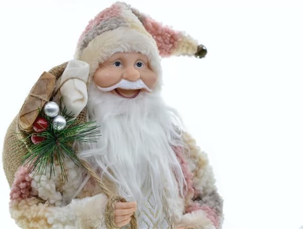 1 Animerede Julemand og julemandsfru - 17,7 tommer Julemand