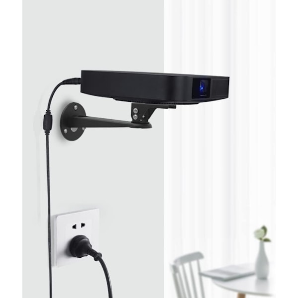 Miniprojektori seinäkiinnike/projektoriripustin/CCTV-turvakamera
