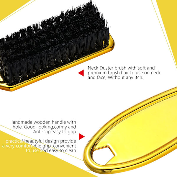 3 stk. Clipper Blade Rengøringsbørste Hårklippere Rengøring Nylon