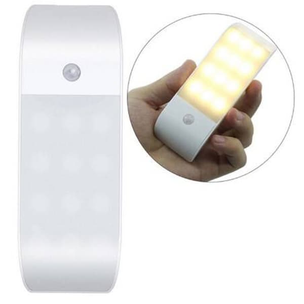 LED-skapsljus med rörelsedetektor för korridor, liten