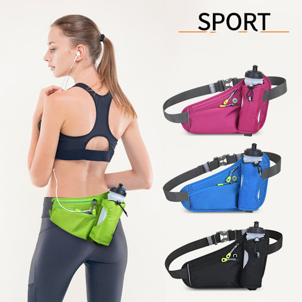 Uppgraderad Hydrationbälte utan studs med justerbar design