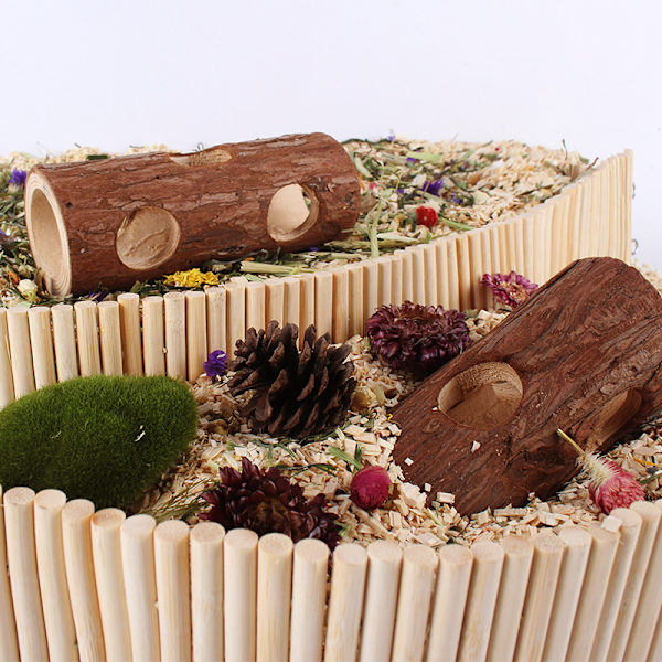 1 Stykke Lille Diameter 2,2 cm/0,86\" L 10 cm/3,9\" Naturlig Træ Ham