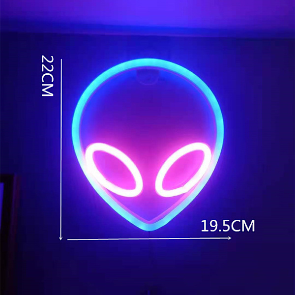 Alien Neonlys, barnegåve, bursdagsfester, jul, spill
