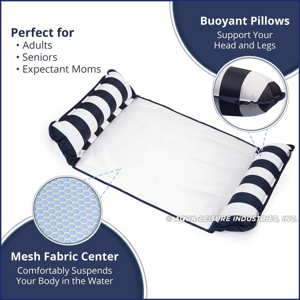 4-i-1 Monterey Hängmatta Pool Float & Vattenhängmatta – Multi-Pu DXGHC