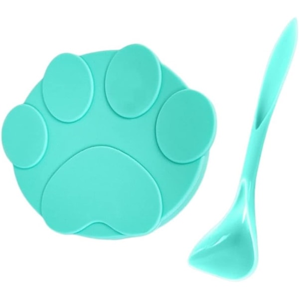 Portabelt burklock för hund och katt i silikon för att förvara Pet S