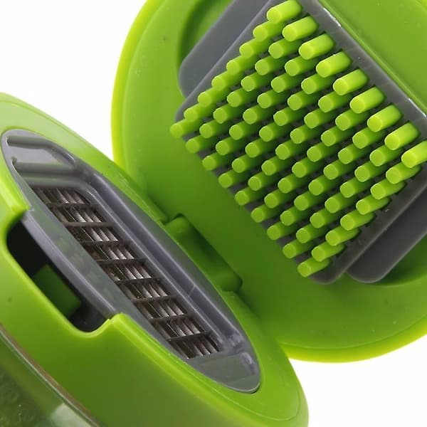 Multifunktionell vitlökspress i rostfritt stål, 1-pack