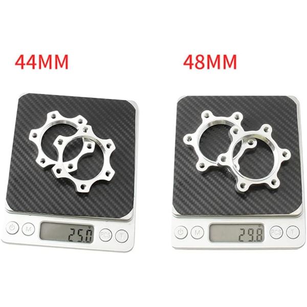 Sykkelnavadapter, 44 mm Skrue Sykkel Skivebrems Flens Adapter Senter