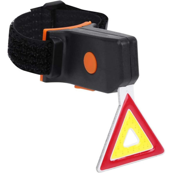 Vedenkestävä USB-latautuva LED-pyörän takavalo 5 säädettävällä valolla