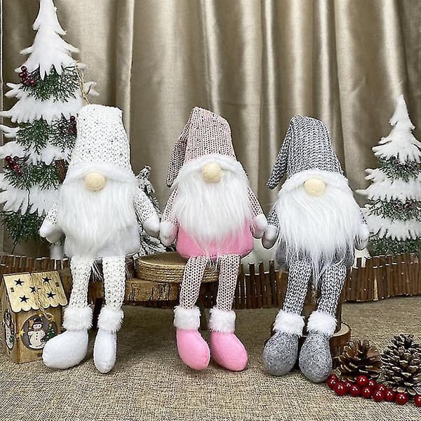 Gnome Julgransprydnader, Handgjorda Svenska Tomte Gnomes Plus DXGHC
