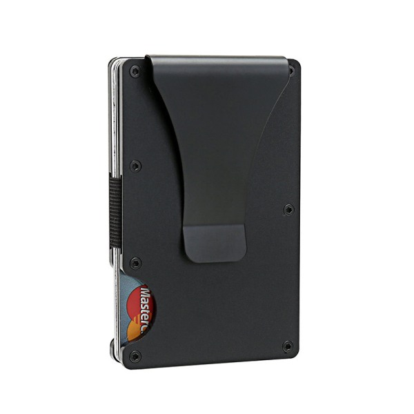 Korthållare, kreditkortshållare i aluminium kolfiber Case S