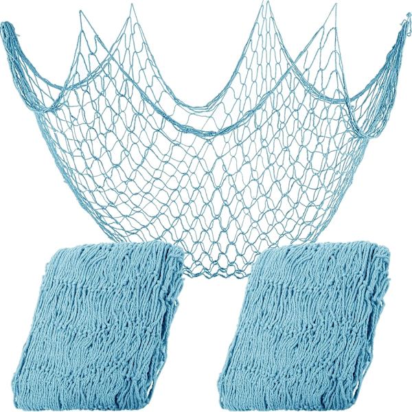2 kpl 80 x 40 tuuman merenneito-, piraatti-, merellinen-, merenalaisteemaisen juhlan koristeita