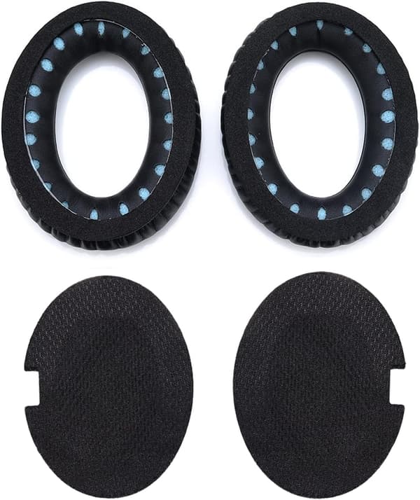 1 Par Erekksjonsputer Kompatibel med Bose Quietcomfort QC2