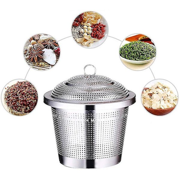 Teefilter i rustfritt stål - Teinfuser - Teboller - Tesil - Spi