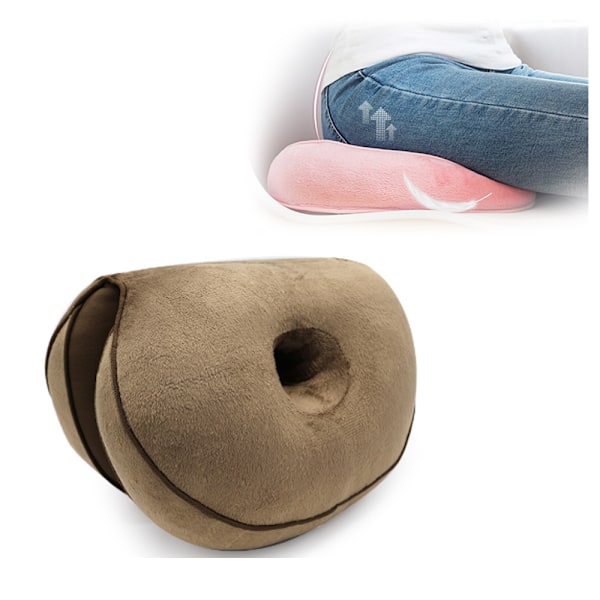 Dual Comfort Pude Lift Hofter Op, Brun, Smuk Bu