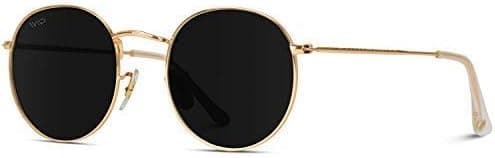 Reflekterende Linse Runde Trendy Solbriller DXGHC