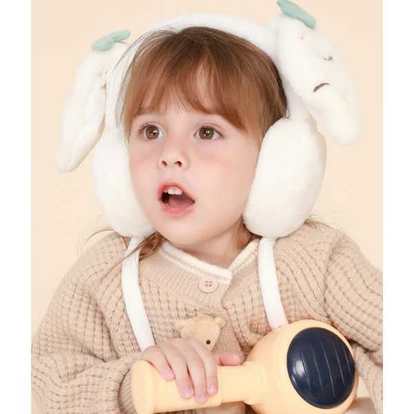 Talviset lasten korvanlämmittimet, lämpimät tuulenpitävät, söpöt, plushiset korvanlämmittimet pojille