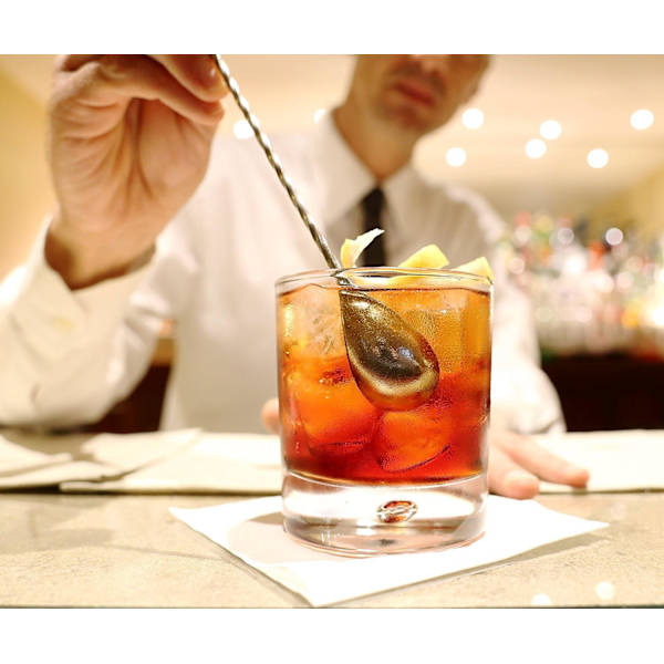 PDFans Cocktail Muddler i Rustfrit Stål med Blandningsske og Jigger