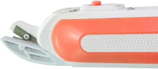 （Orange）Bärbara Elektriska Saxar Mini Batteridrivna Papp