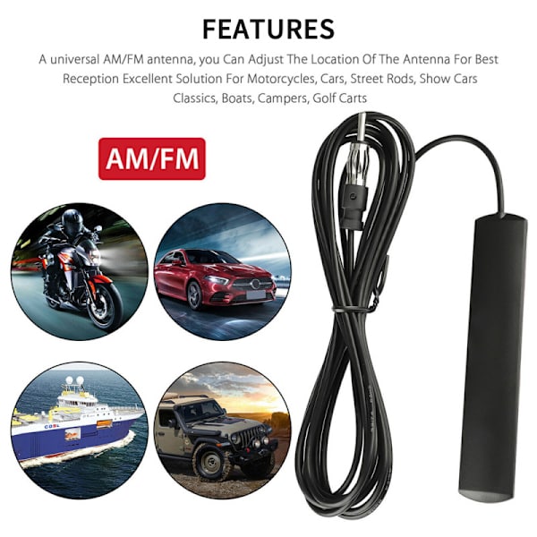Ant - 309 bilradioantennelapp DAB-antenne for bil