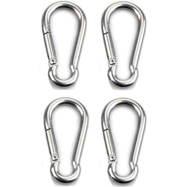 4 Pack 4 Tether Carabiners for Heavy Duty Sports Locking Dog Hamm