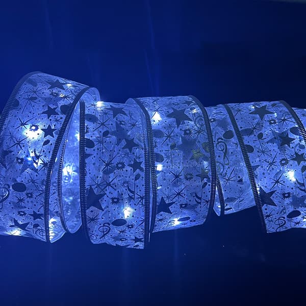 2 stk. 5M LED Bånd Julelys, LED Juletræsbånd, Lac