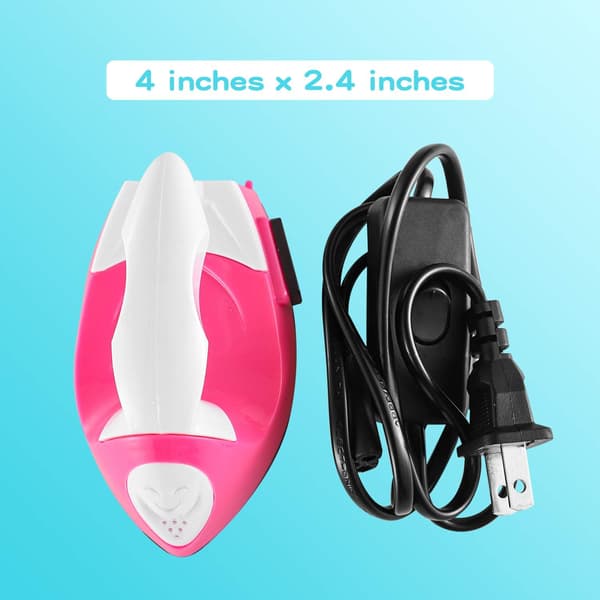 1 Styck Mini Värmepress för Barn T-shirts Skor Kepsar Liten Hea