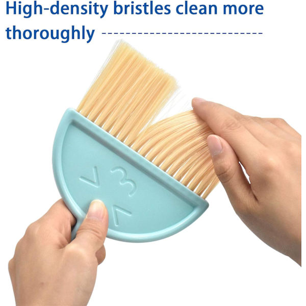 Mini Plastskuffe og Kost, Mini Skuffe og Børste Sæt, Lille