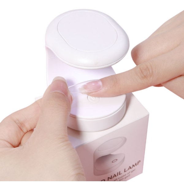 Mini nagellampa, mini nagellampa, mini LED spiklampa, UV gel