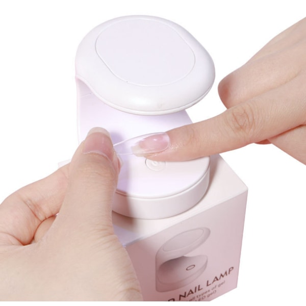 Mini UV-lampe for negler, mini negllampe, mini LED-negllampe, UV-gel