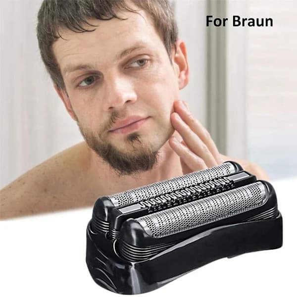 21b Barberhode for Braun Series 3 Elektriske Barbermaskiner, D