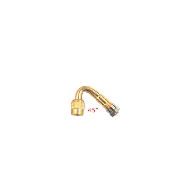 6 stk. 45 90 135 Grads Messing Stem Forlænger Adapter, Balance Car V