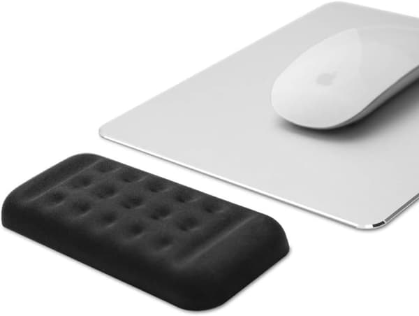 Håndleddstøtte i minneskum, sklisikker ergonomisk musematte