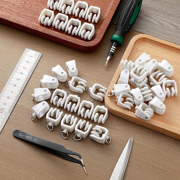 (50-pack) Takgardinstång flexibel böjbar gardinstång