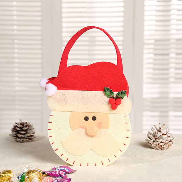 3 st Creative Julklappsförpackningar Vit Skägg Renen Snö