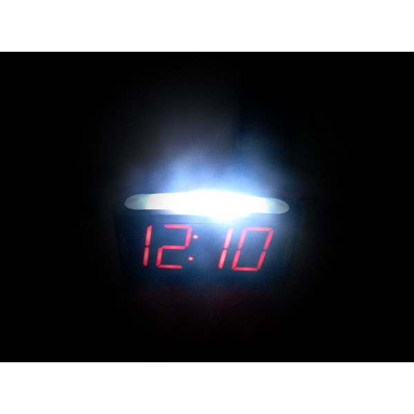 LED Digital Väckarklocka - Morgonväckarklocka för Tunga Sovmorgnar