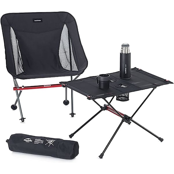 Fällbart ultralätt bärbart picknickbord för utomhuscamping